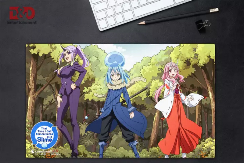 AnimeFanShop.DE - Rimuru, Shion & Shuna - Mousepad - That Time I Got ...