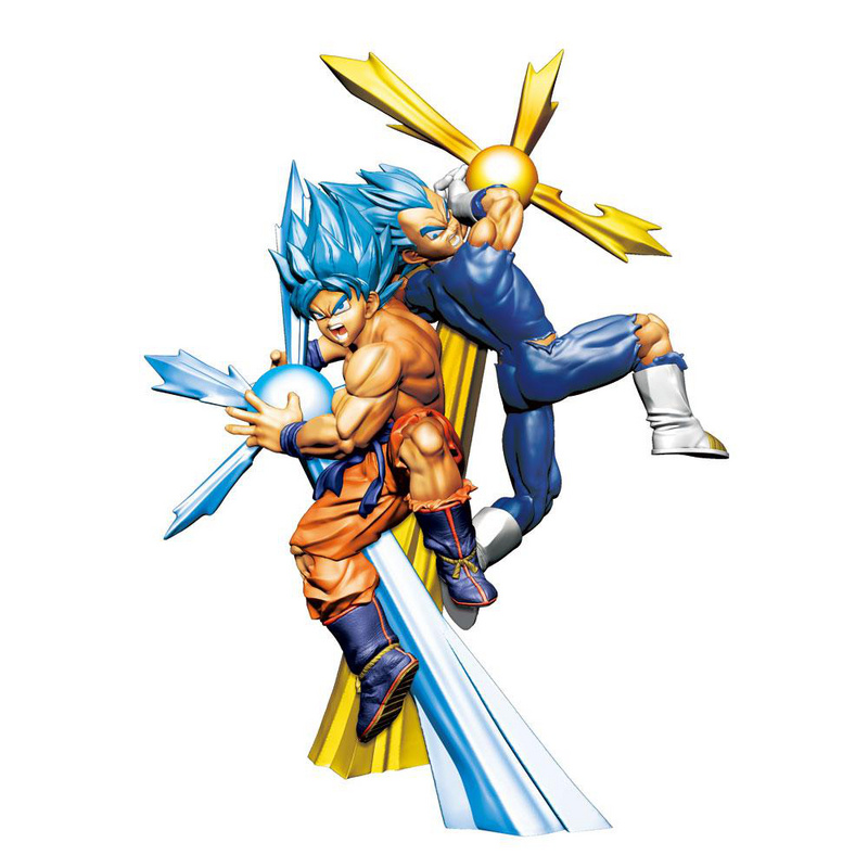 Son Goku SSGSS und Vegeta SSGSS - Dragon Ball Super Dracap Re:Birth Super Power Awakening Arc - Megahouse