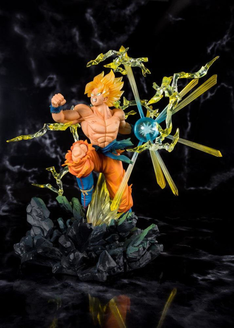 Son Goku Super Saiyajin - The Burning Battles - Figuarts Zero Extra Battle - Bandai