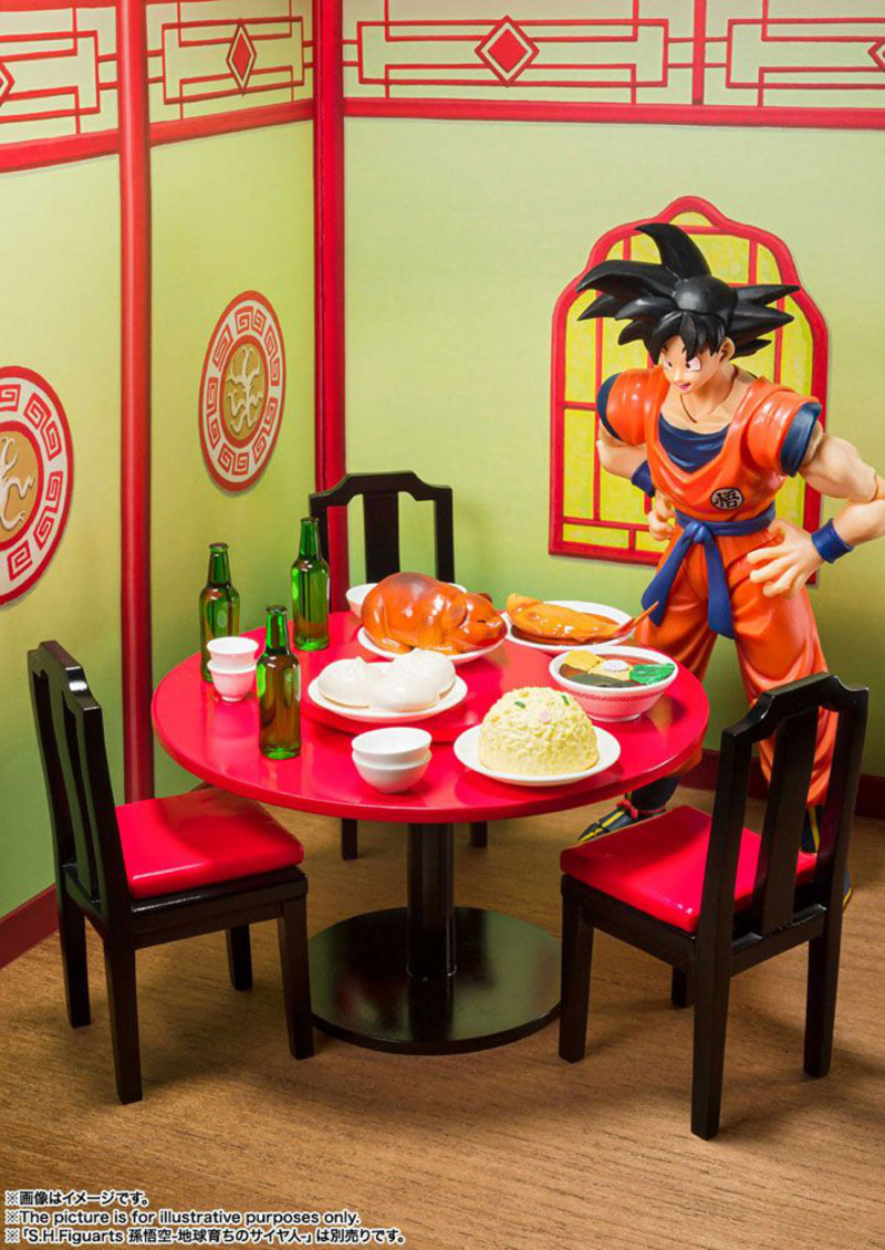  Son Gokus Hara hachi bun me-Set - S.H. Figuarts Zubehörset