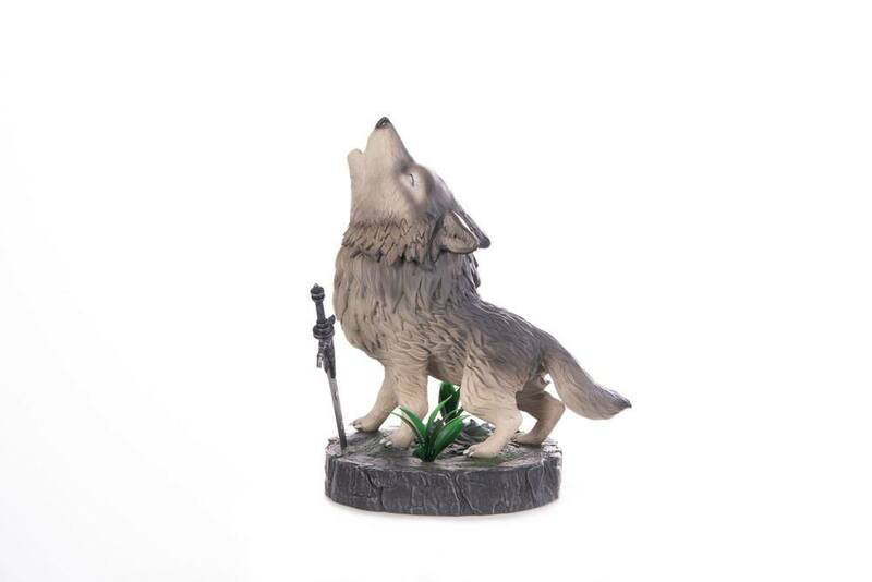 Sif, der Große Grauwolf - Dark Souls SD Statue - First 4 Figures