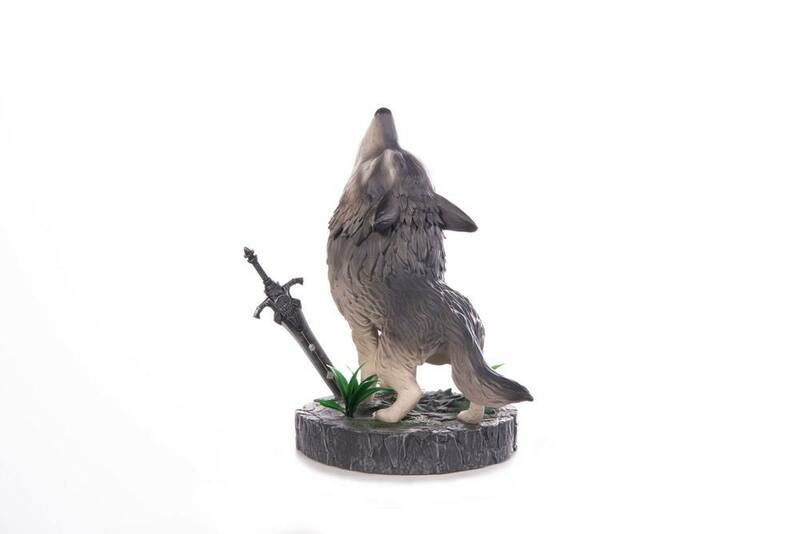 Sif, der Große Grauwolf - Dark Souls SD Statue - First 4 Figures