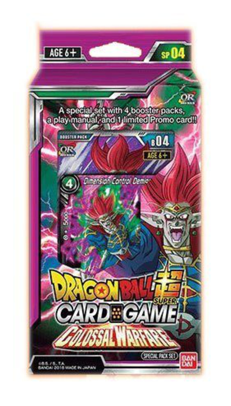 Special Pack Colossal Warfare - Dragonball Super Card Game Season 4 (Englische Version)