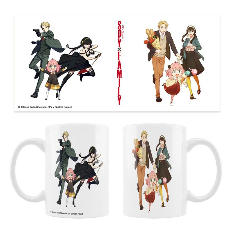 Anya, Loid & Yor Forger - Spy x Family Keramiktasse - Sakami Merchandise