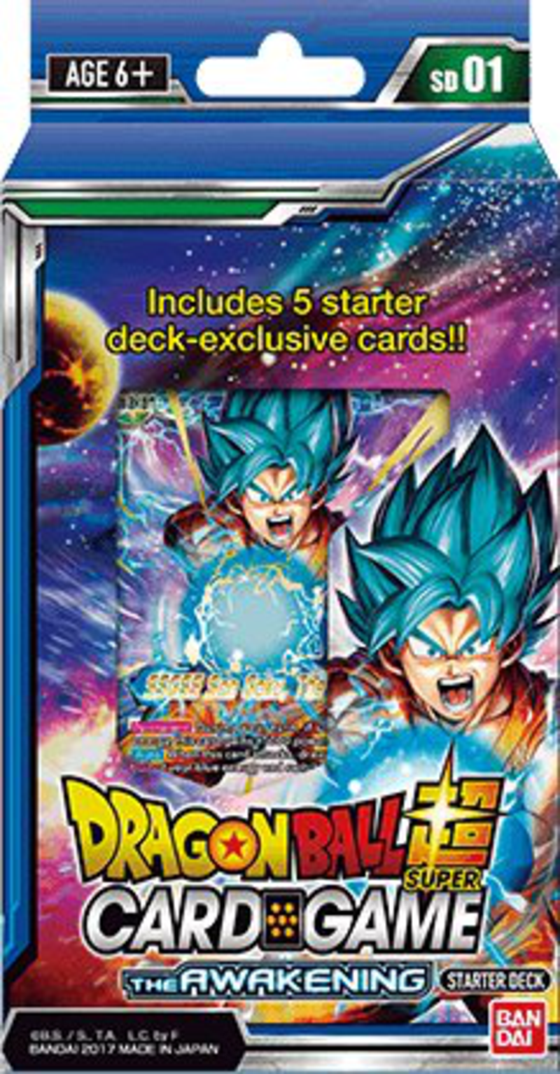 Starter Deck The Awakening - Dragonball Super Card Game Season 1 (Englische Version)