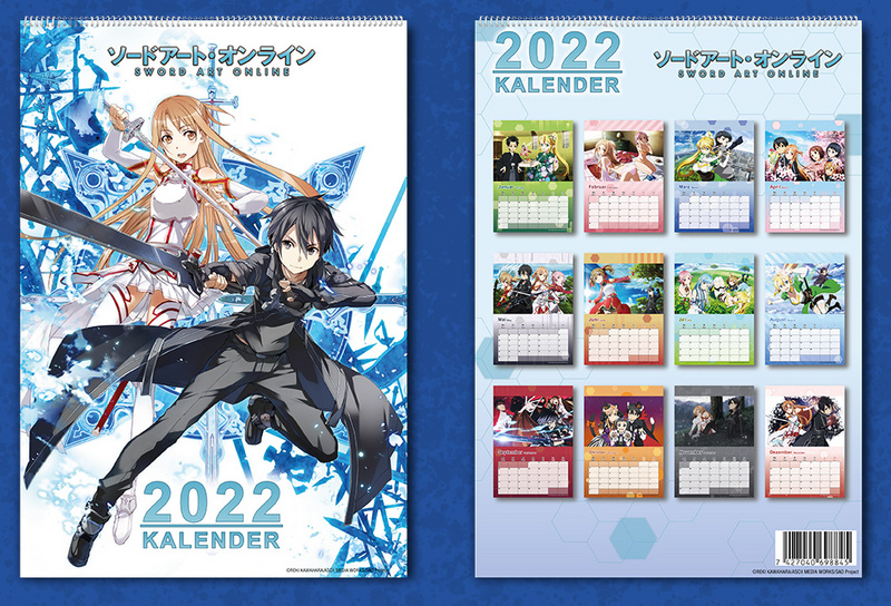 Sword Art Online – Wandkalender 2022