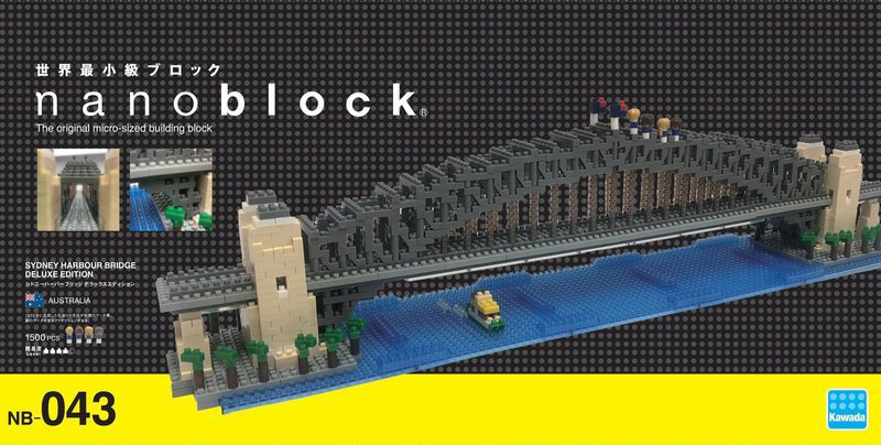 Sydney Harbour Bridge Deluxe - Nanoblock Advanced Serie