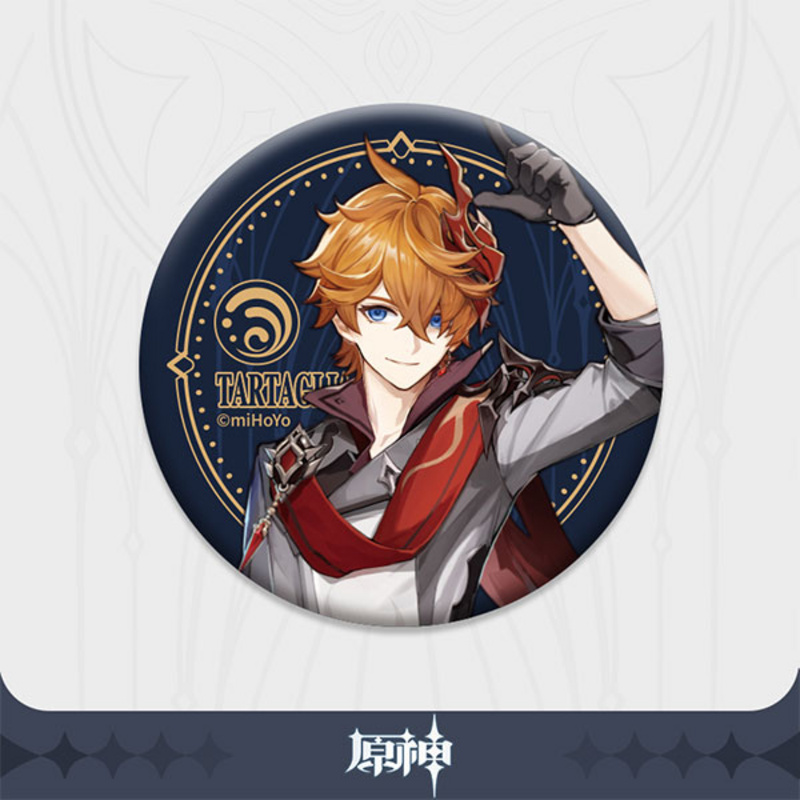 Tartaglia  - Genshin Impact - Fatui Series Chara Can Badge