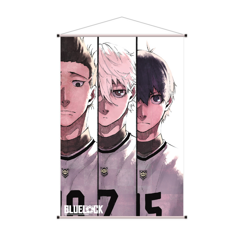 Team White - Blue Lock Wallscroll / Wandrolle - Sakami