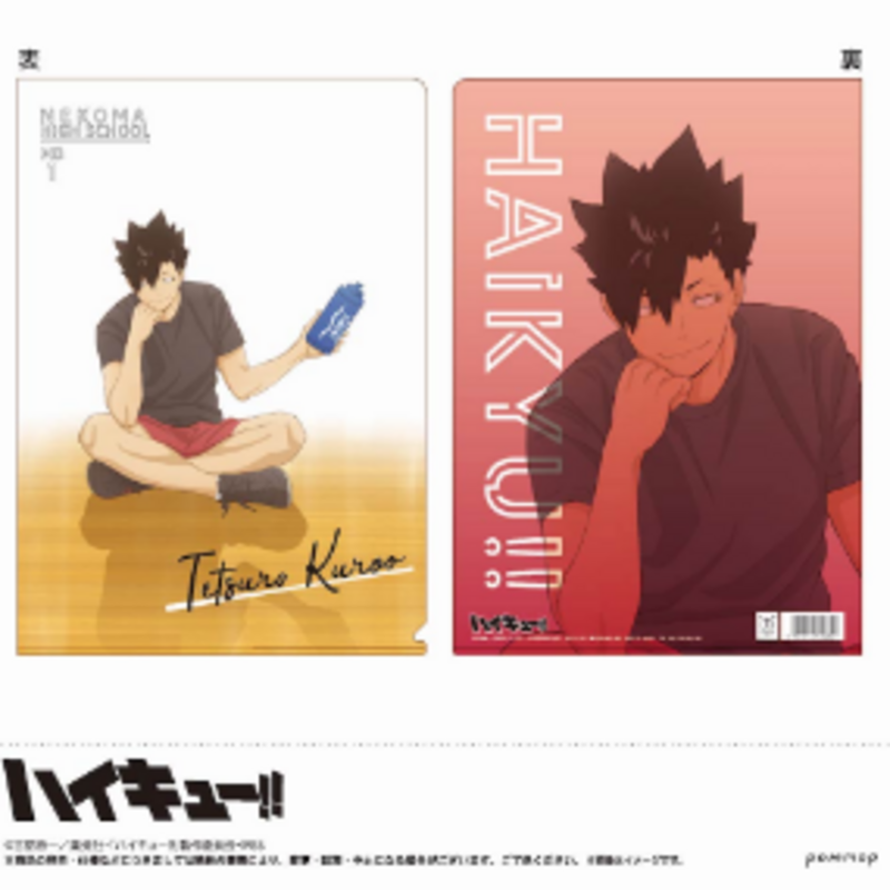 Tetsuro Kuroo - Haikyu!! - Clear File / Aktenhülle - Motiv D - Pommop