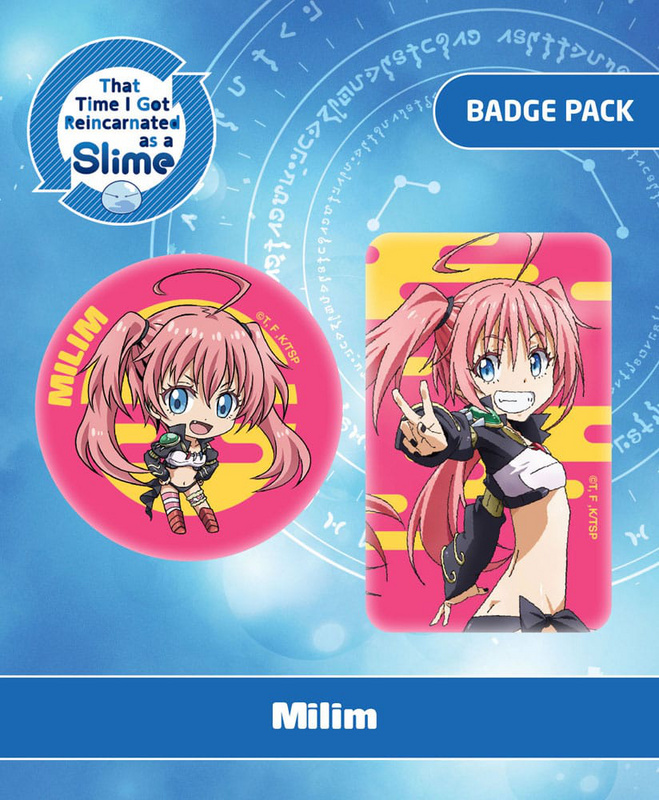 Milim - That Time I Got Reincarnated as a Slime - Ansteck-Buttons Doppelpack - POPbuddies