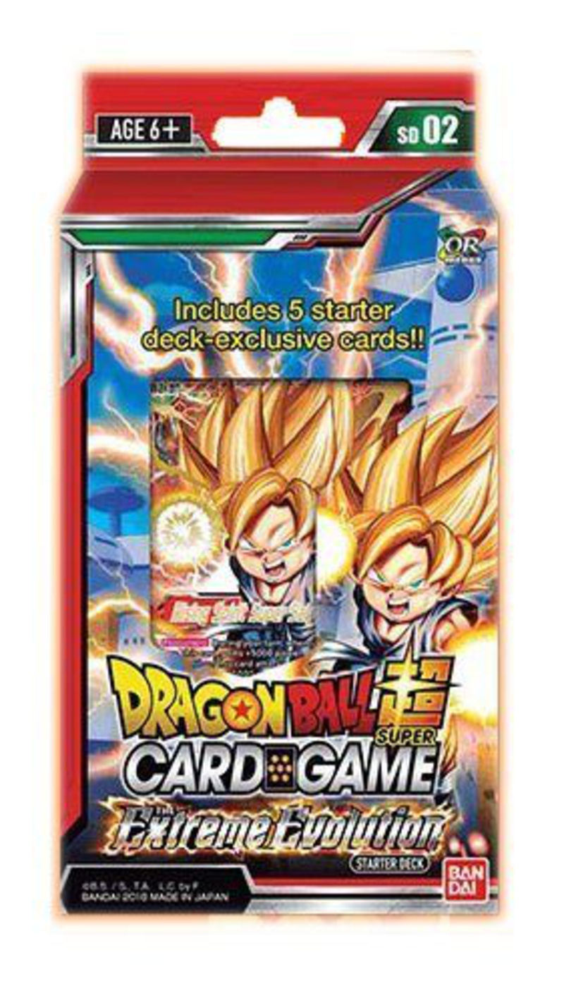 The Extreme Evolution Starter Deck SD02 - Dragon Ball Super Card Game Season 2 (Englische Version)