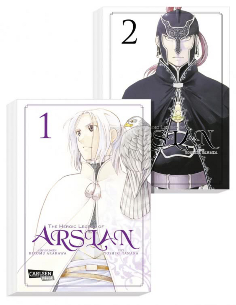 The Heroic Legend of Arslan Doppelpack 1-2 - Carlsen - Band 1 + 2 