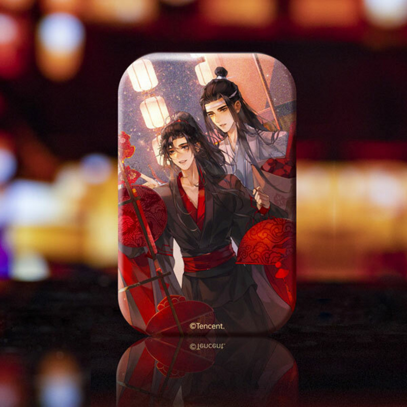 Wei Wuxian & Lan Wangji (Yin Fu Chun He Version - New Spring Series) - The Master of Diabolism / Mo Dao Zu Shi - Acrylaufsteller & Buttons Set - Hobby Rangers