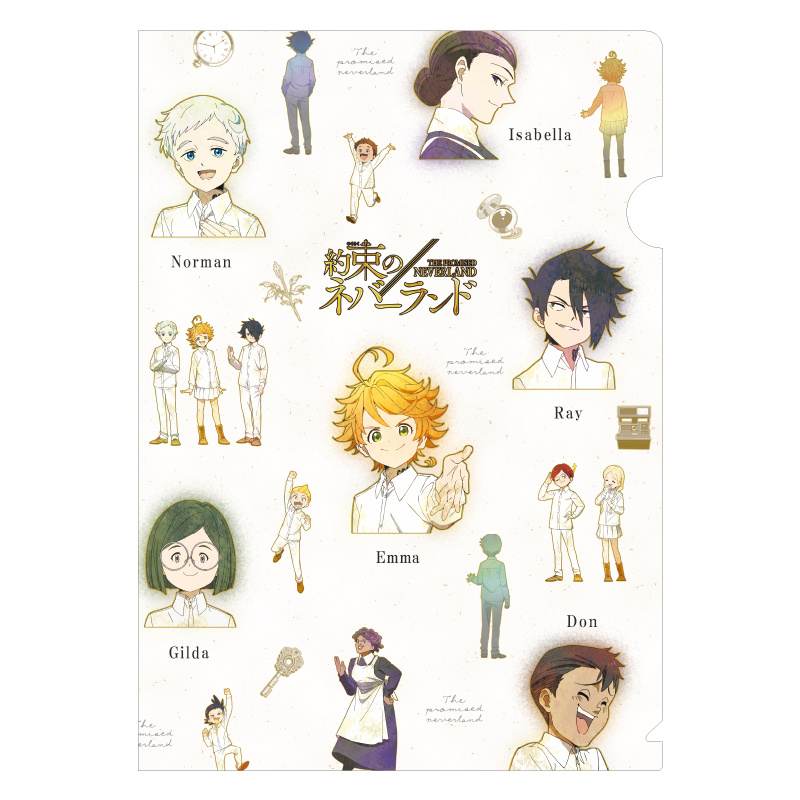 The Promised Neverland Anime - Clear File / Aktenhülle - Crux