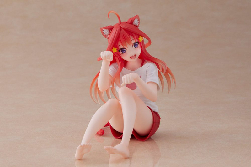 Itsuki Nakano - The Quintessential Quintuplets 2 - Newley Written Cat Roomwear Ver. - Taito Prize