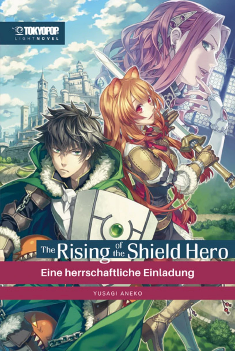 The Rising of the Shield Hero - Light Novel - Tokyopop - Band 01