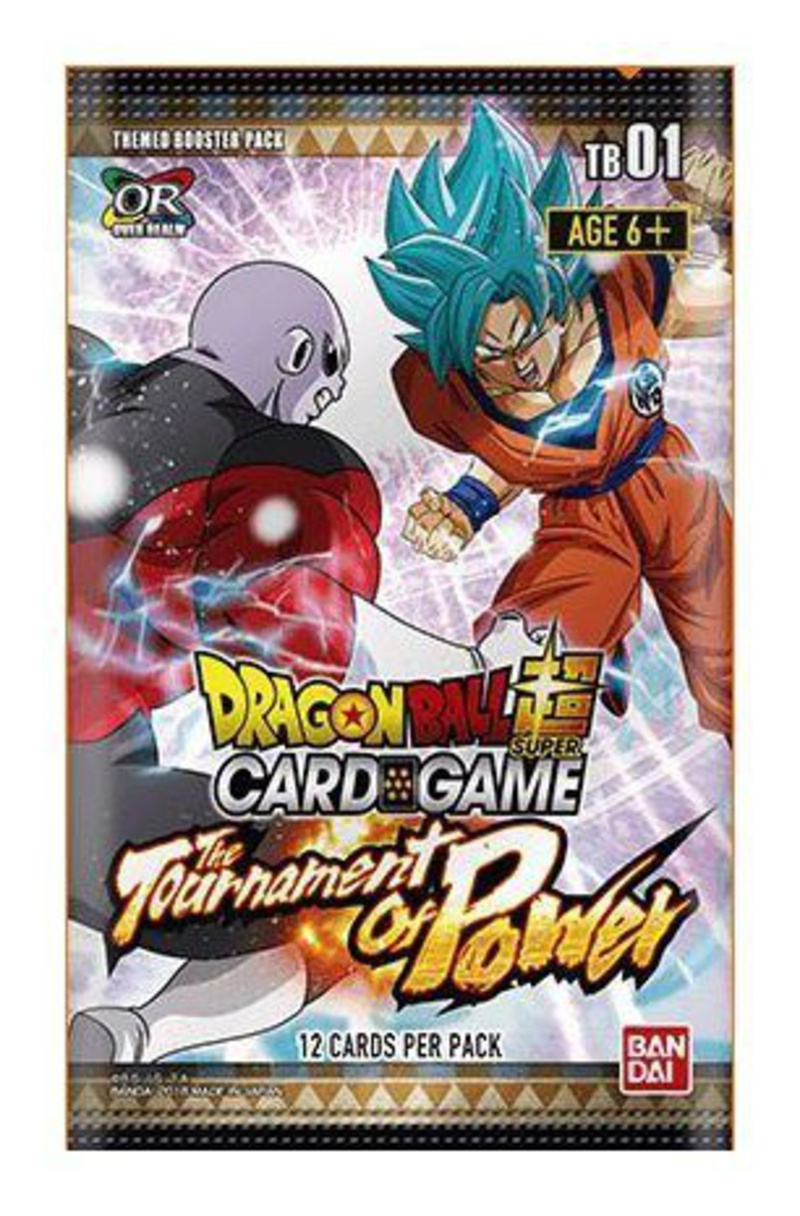 The Tournament of Power Booster Packung - Dragonball Super Card Game Season 1 (Englische Version) - 12 Karten