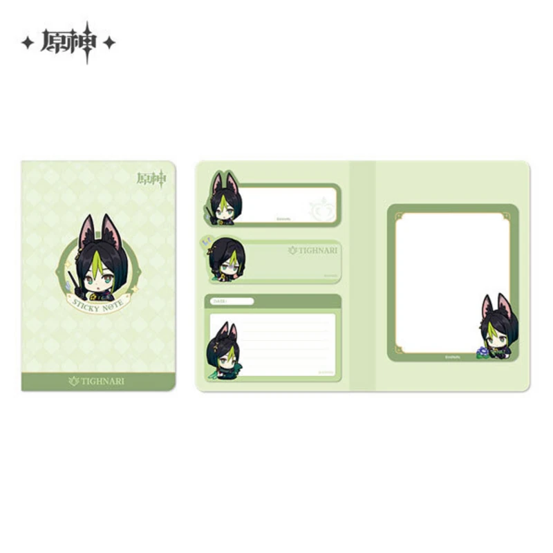 Tighnari - Genshin Impact - Haftnotizen Set (Chibi Stamp Series) - miHoYo