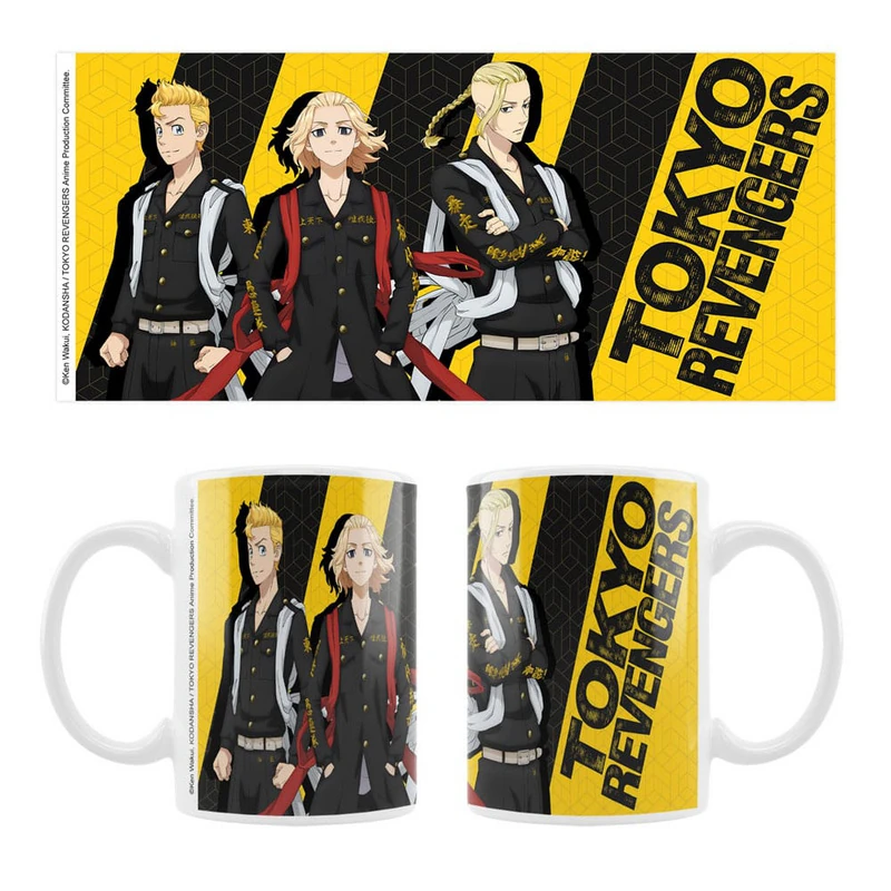 Manjiro, Takemichi & Ken - Tokyo Revengers - Keramiktasse - Sakami Merchandise