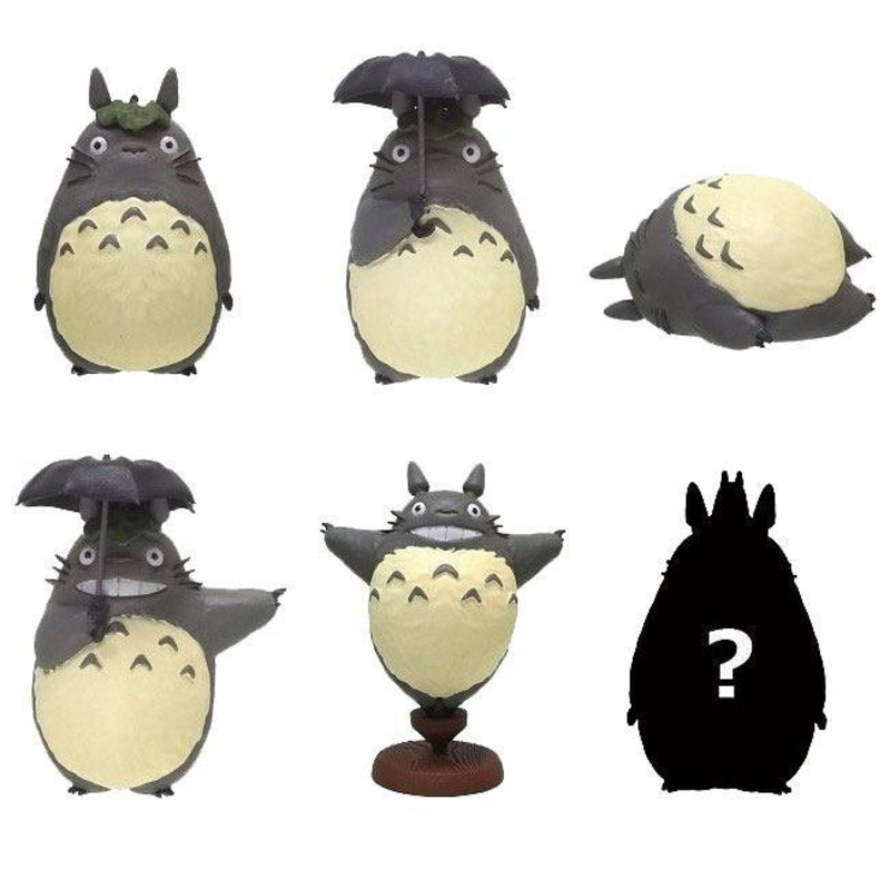 Totoro Minifiguren Set - So Many Poses Collection - 6 Figuren