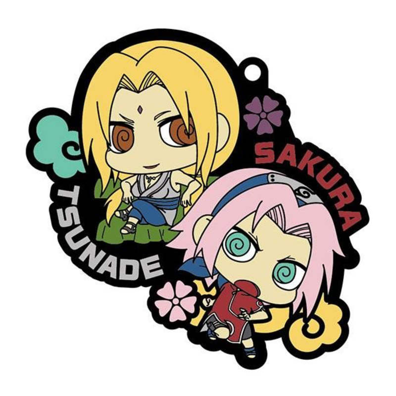 Tsunade und Sakura Haruno - Naruto Buddy Collection Gummianhänger