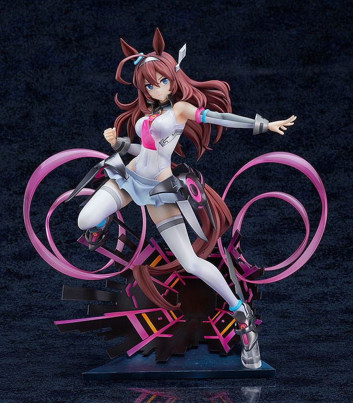 Mihono Bourbon - Uma Musume Pretty Derby - Statue 1/7 - The Chestnut Cyborg - Good Smile Company