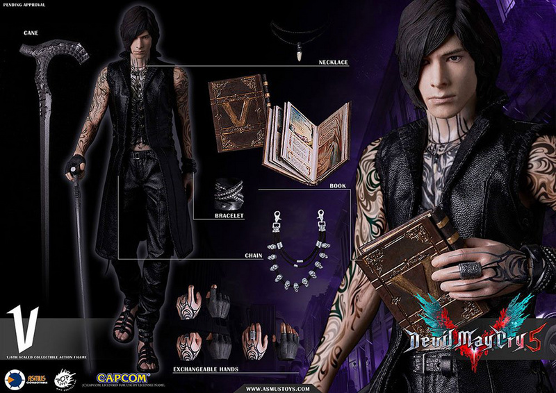 V - Devil May Cry 5 Actionfigur - Asmus