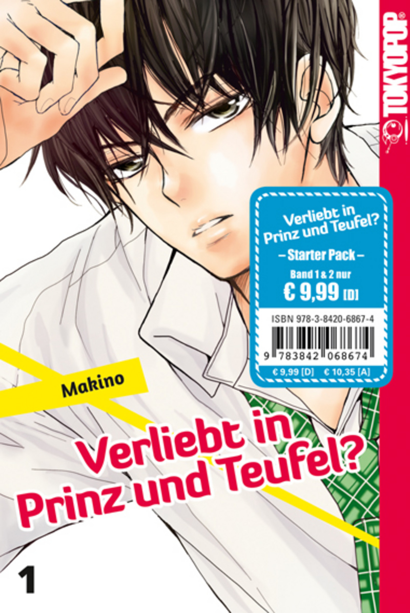 Verliebt in Prinz und Teufel? - Tokyopop  - Band 1 + 2 - Starter Pack