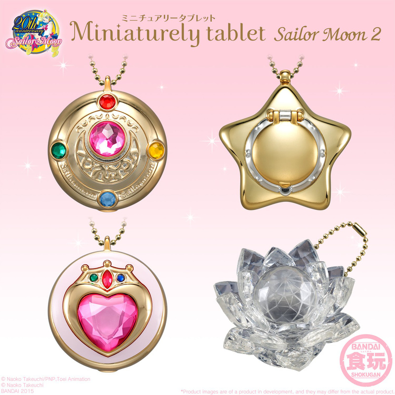 Verwandlungsbrosche Staffel 1 - Sailor Moon Miniaturely Tablet 2