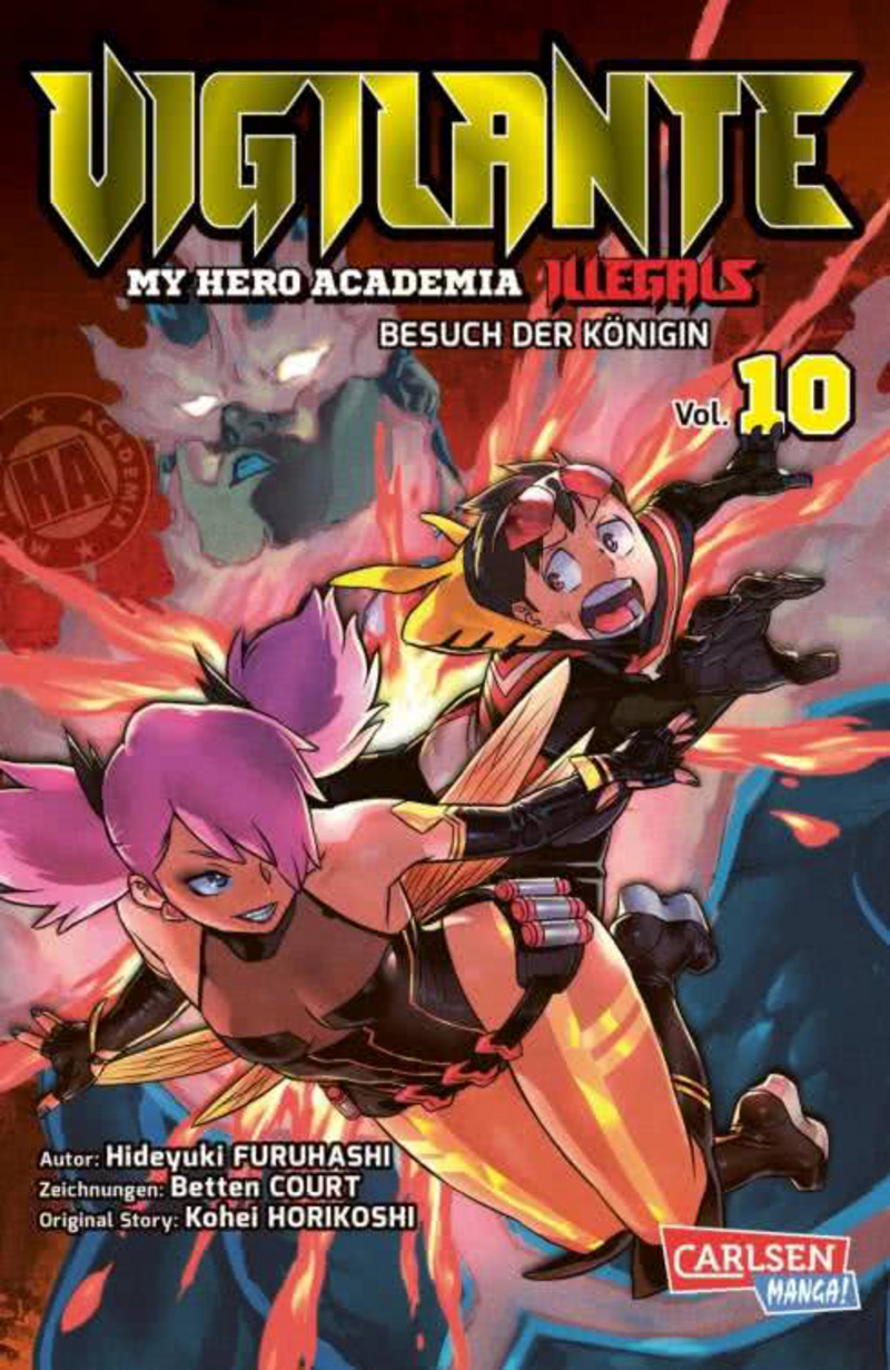 Vigilant My Hero Academia Illegals - Carlsen - Band 10