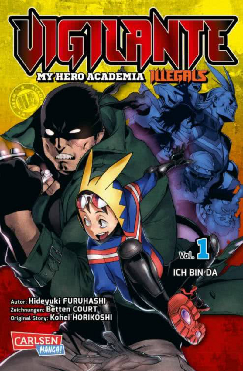 Vigilant My Hero Academia Illegals - Carlsen - Band 1