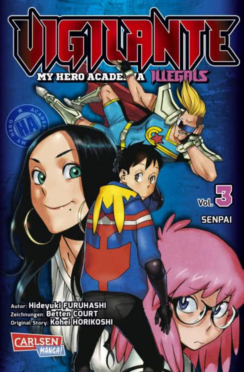 Vigilante - My Hero Academia Illegals - Carlsen - Band 03