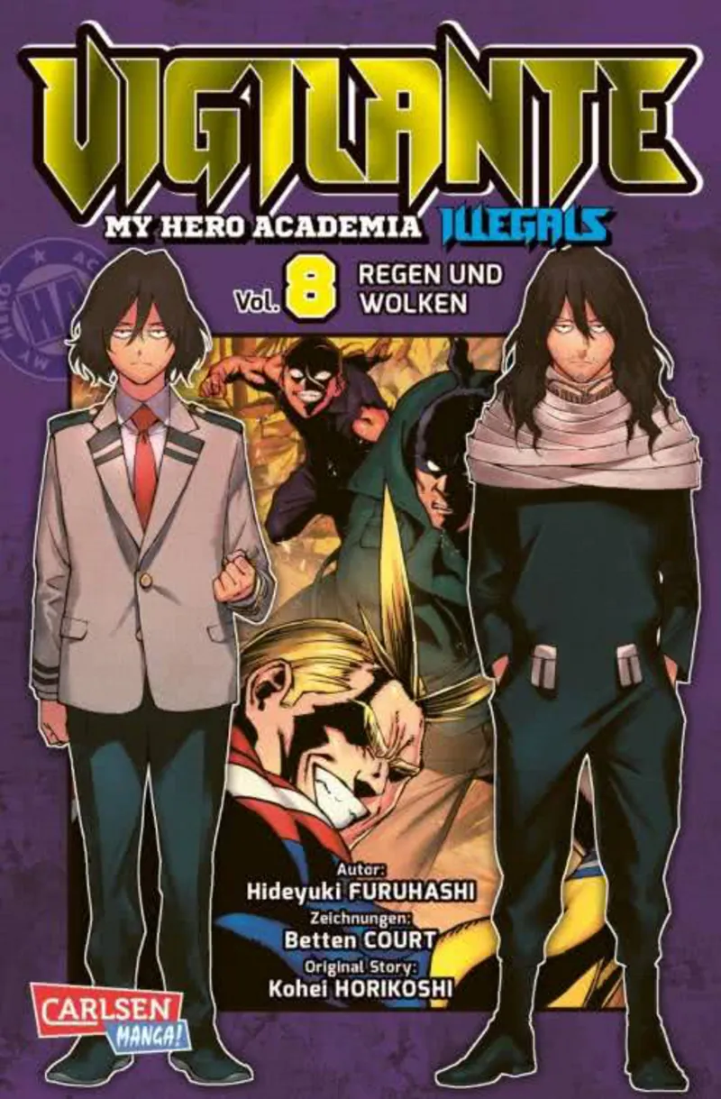 Vigilante - My Hero Academia Illegals - Carlsen - Band 08