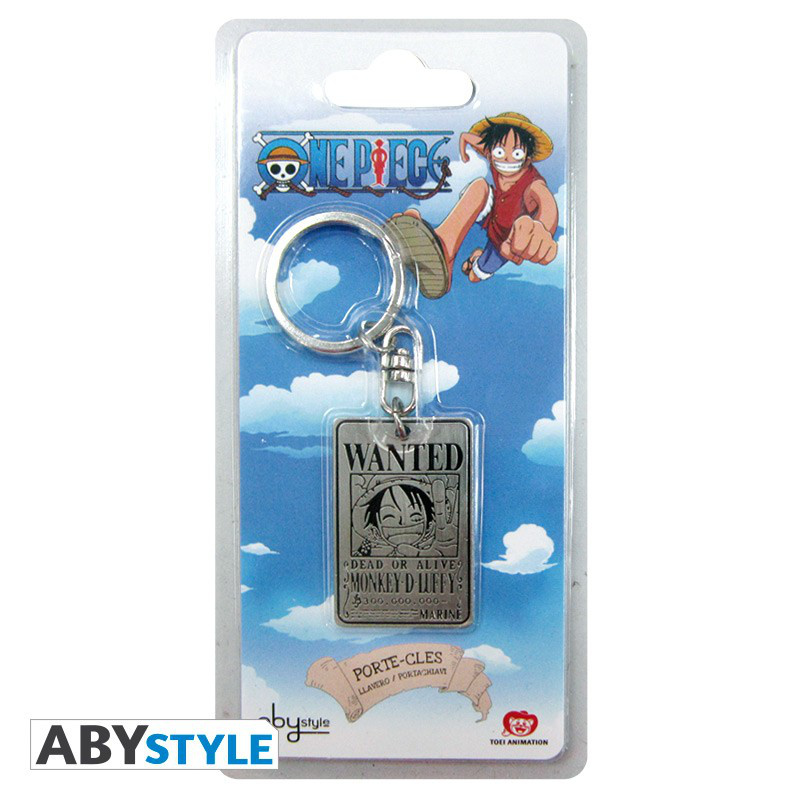 Wanted Ruffy - Schlüsselanhänger - One Piece - AbyStyle