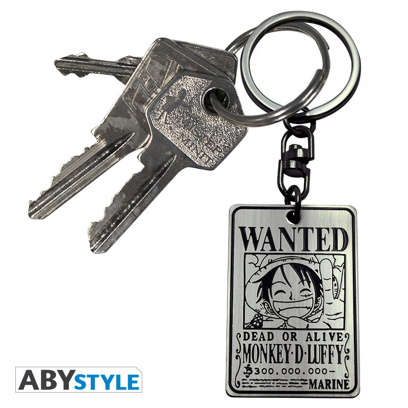 Wanted Ruffy - Schlüsselanhänger - One Piece - AbyStyle