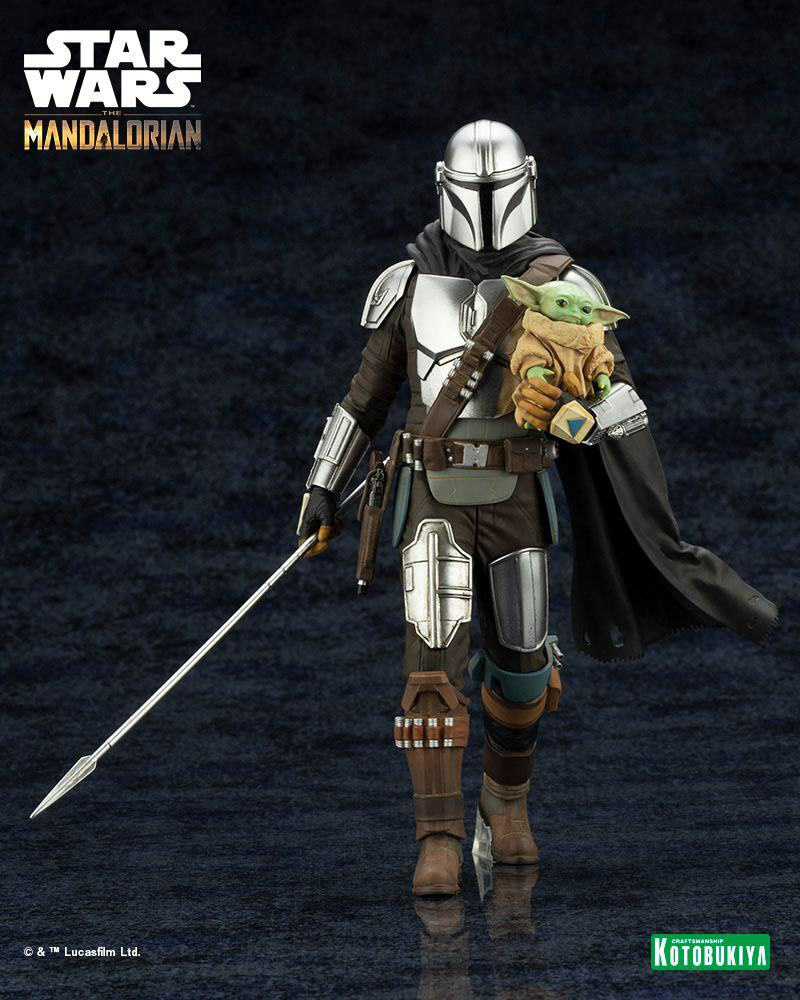 Mandalorian mit Grogu - Star Wars - ARTFX - Kotobukiya