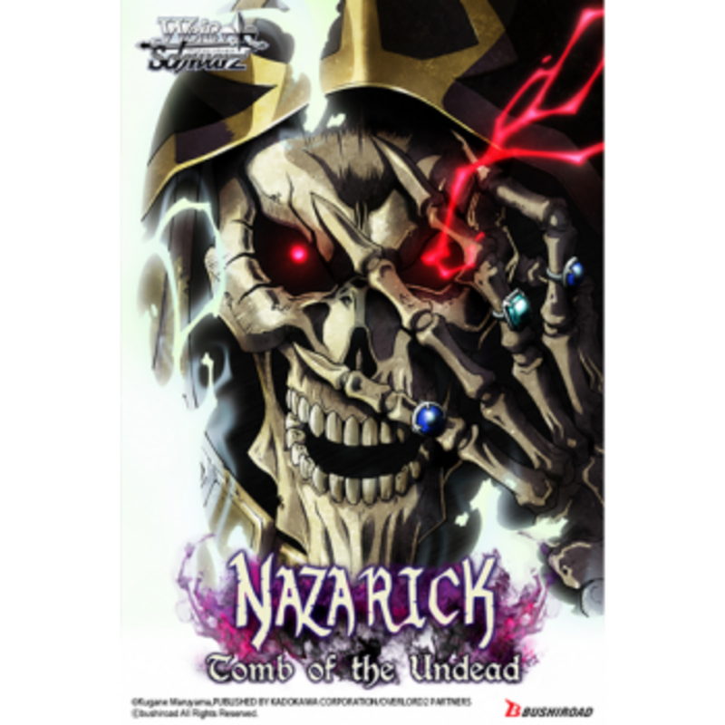 Weiss Schwarz Booster - Nazarick: Tomb of the Undead (enthält je 8 Karten) - (Englische Version)