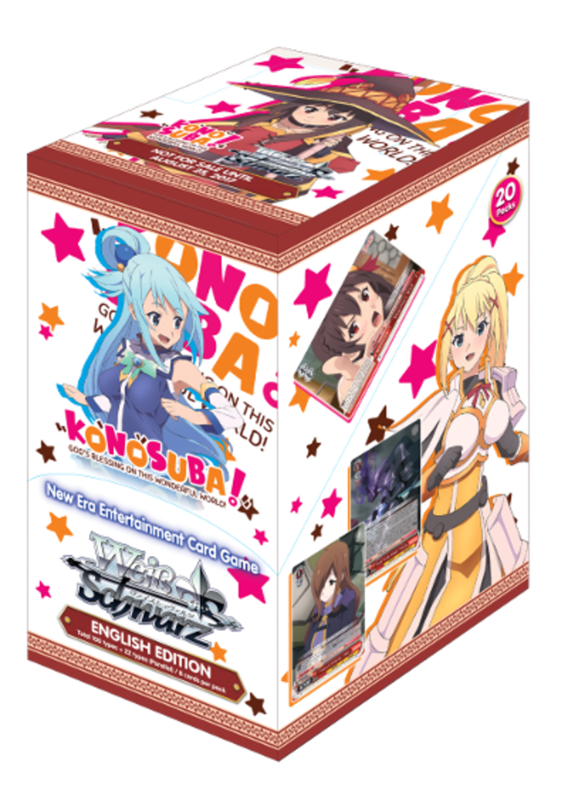 Weiss Schwarz Booster Packung - Konosuba (enthält 8 Karten) (englische Version)