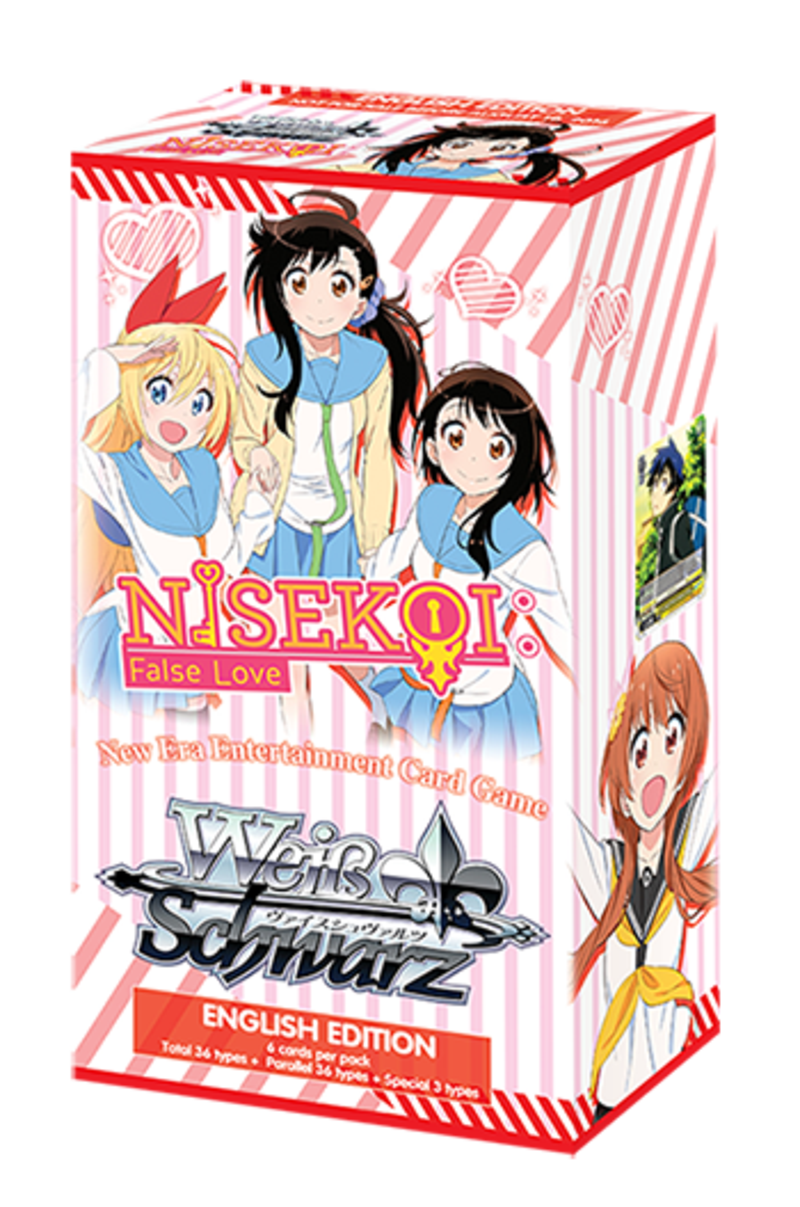 Weiss Schwarz Booster Packung - Nisekoi Extra Set (enthält 6 Karten) (englische Version)