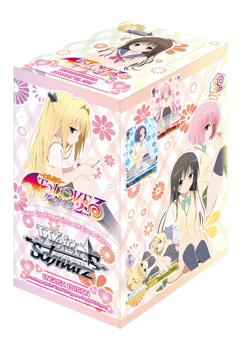 Weiss Schwarz Booster Packung - To Love Ru Darkness 2nd (enthält 8 Karten) (englische Version)