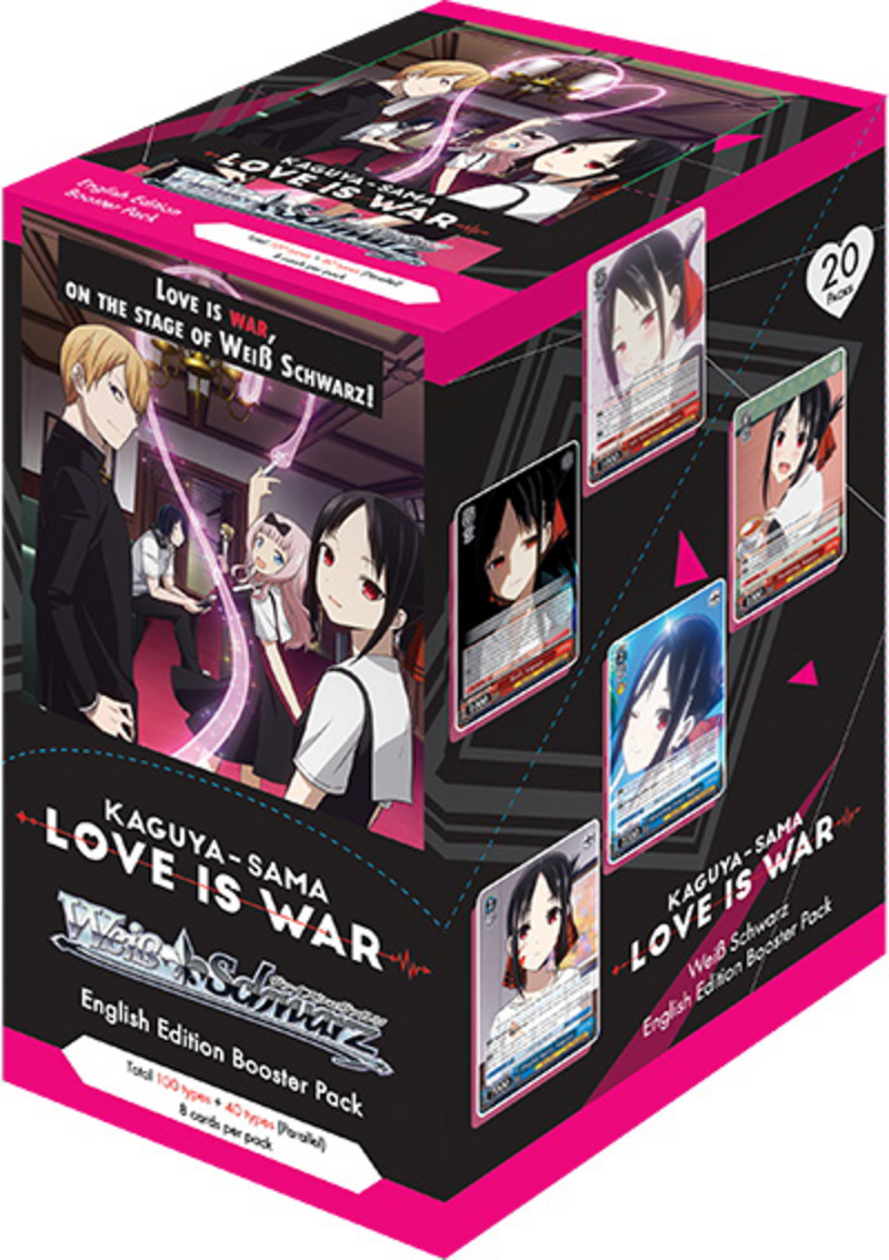 Weiss Schwarz - Kaguya-sama: Love is War - Booster Packung (8 Karten) - Englische Version