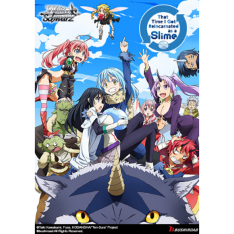 Weiss Schwarz - That Time I got Reincarnated as a Slime - Booster (Enthält 8 Karten) - (Englische Version)