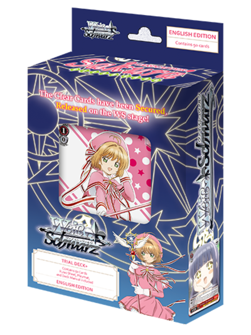 Weiss Schwarz Trial Deck+ - Card Captor Sakura Clear Card (englische Version)