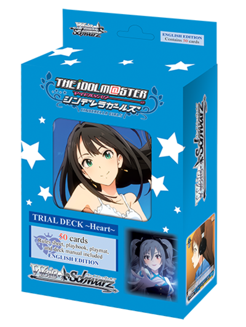 Weiss Schwarz Trial Deck - Idolmaster: Cinderella Girls ~Heart~ (englische Version)