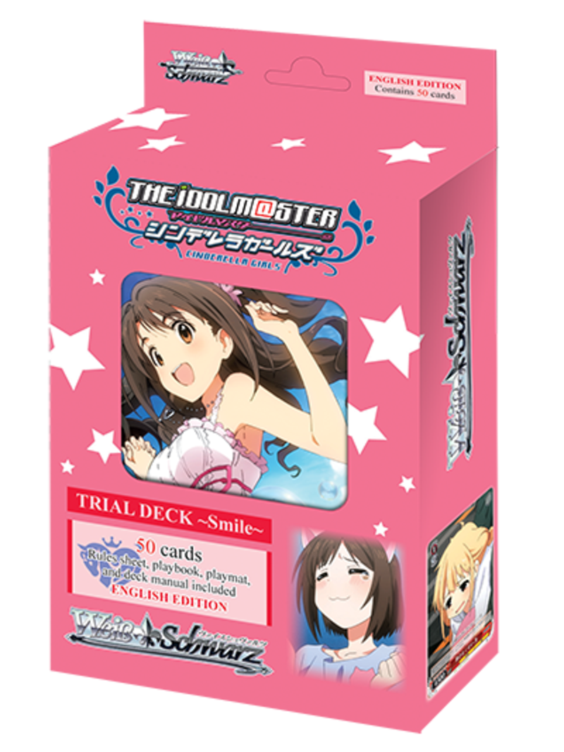 Weiss Schwarz Trial Deck - Idolmaster: Cinderella Girls ~Smile~ (englische Version)