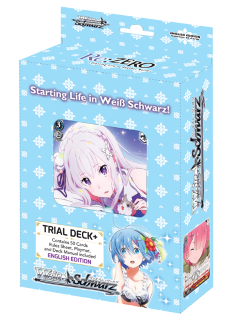 Weiss Schwarz Trial Deck+ - Re:ZERO -Starting Life in Another World- (englische Version)