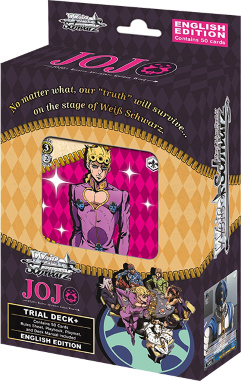 Weiss Schwarz - Trial Deck＋(Plus): Jojo's Bizarre Adventure: Golden Wind - (Englische Version)