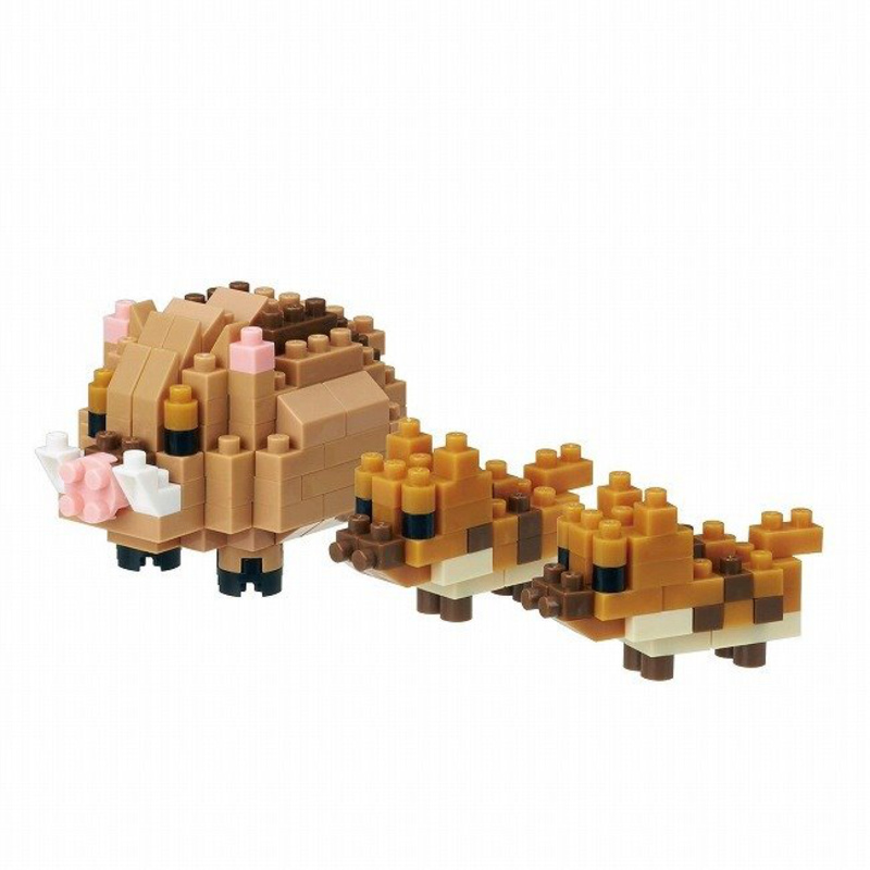 Wildschwein Familie - Nanoblock Mini Series