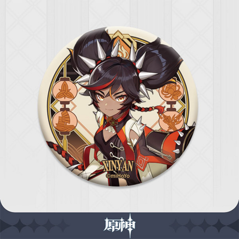 Xinyan  - Genshin Impact - Liyue Harbor Series Chara Can Badge